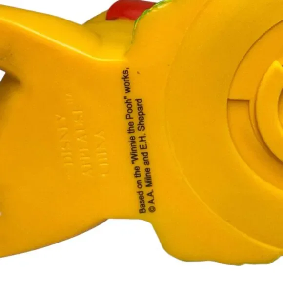 Vintage Winnie The Pooh & Tigger The Tiger PVC Set Of 2 Peggy Banks Room Décor - Picture 9 of 16